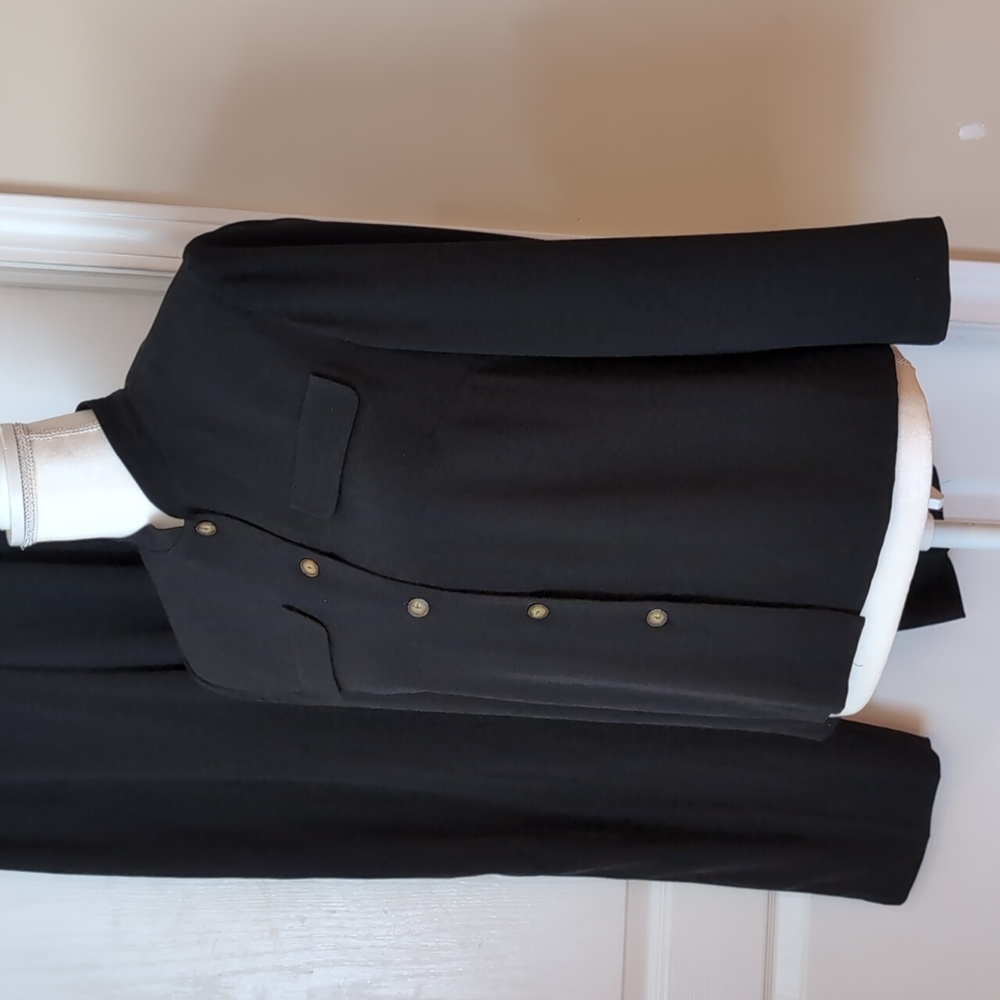 Talbots 2 Piece Blouse & Trouser Set. Black. Career. Business. 6 Petite